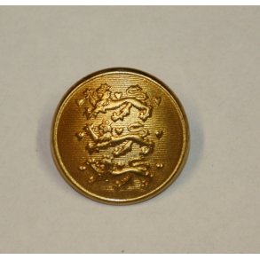 Lveknap, gylden - 20 mm