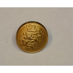 Lveknap, gylden - 15 mm