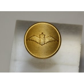 Flyvevbnet - Flyverknap, forgyldt