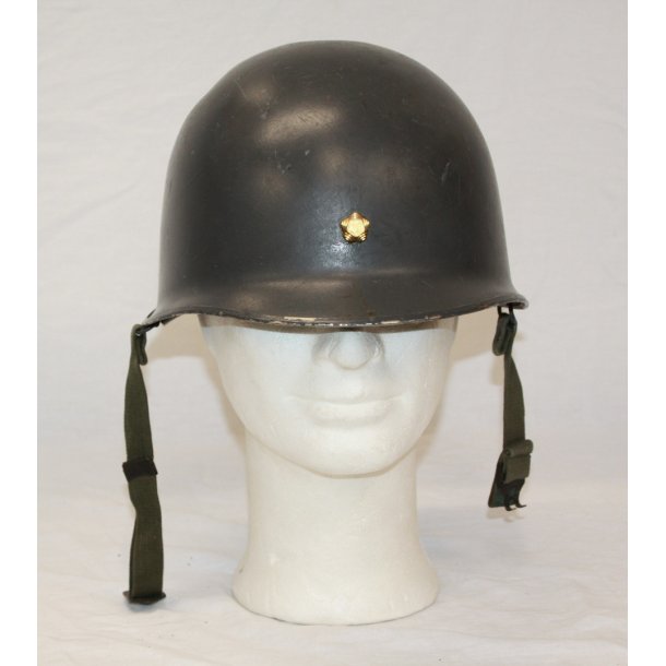 Dnemark: Zivilschutz Stahlhelm M/50 (US M1)