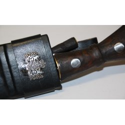 England: Militrische Khukri mit Waffenschilds des Knigen