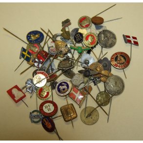 50 ltere Marken, sortiert