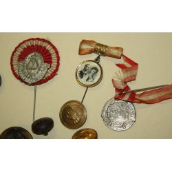 16 stk mrker, tegn og ske