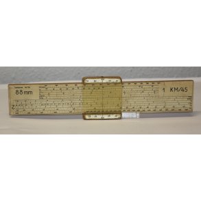 Danmark, Hren - Artilleriet : Tabelstok M/54 88mm - 1 KM/45