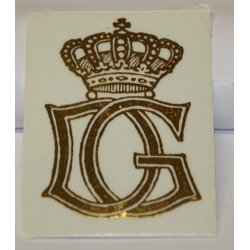 De Danske Garderforeninger: Klistermrke, 75x55 mm