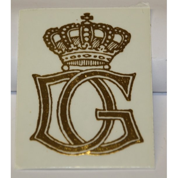 De Danske Garderforeninger: Klistermrke, 75x55 mm