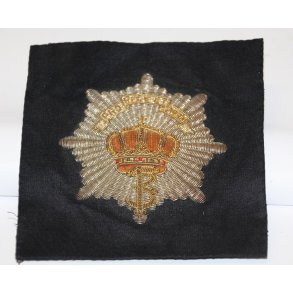 Den Kgl. Livgarde - Guldtrkkeri 110x110 mm