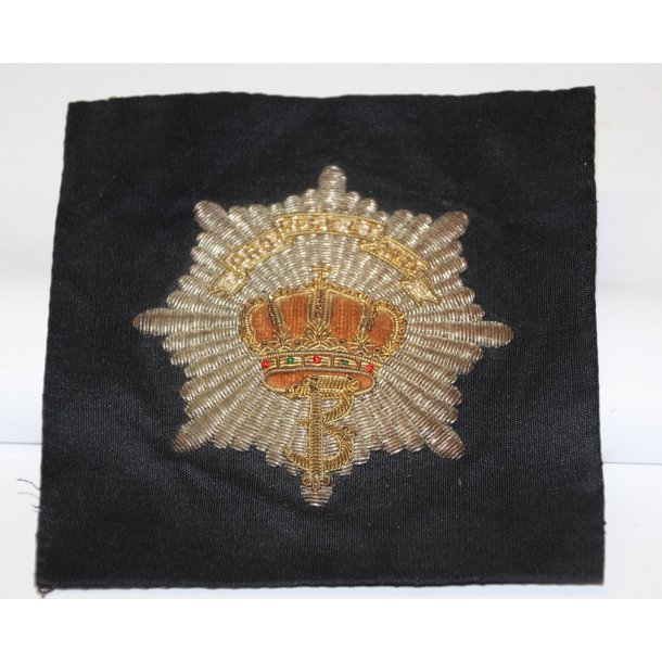 Den Kgl. Livgarde - Guldtrkkeri 110x110 mm