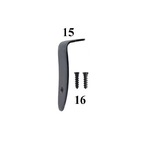 Butt plate screw (2) - No. 16