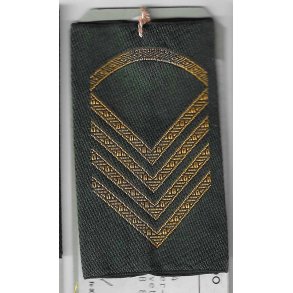 Danmark - Skuldersljfe - Oversergent - mellemgrn