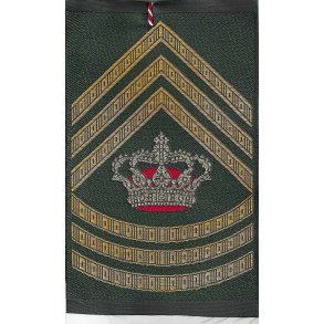 Chefsergent, rmemrke M/88 olivengr