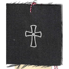 Flyvevbnet rmemrke, vrnepligtig teolog f. uniform M/51 og M/64