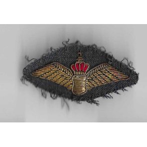 Flyvevbnet - rmeemblem officerer