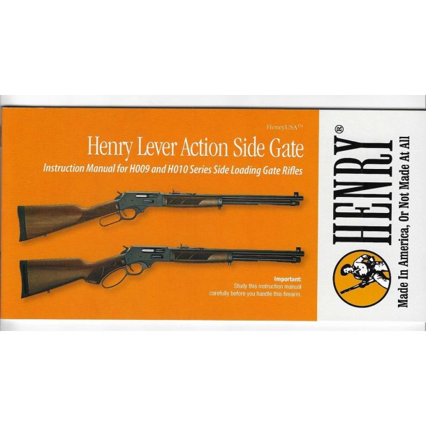 Henry Lever Action Side Gate H009 + H010 