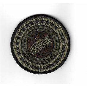 WHITE HOUSE COMMUNICATIONS AGENCY, badge velcro � 9 cm