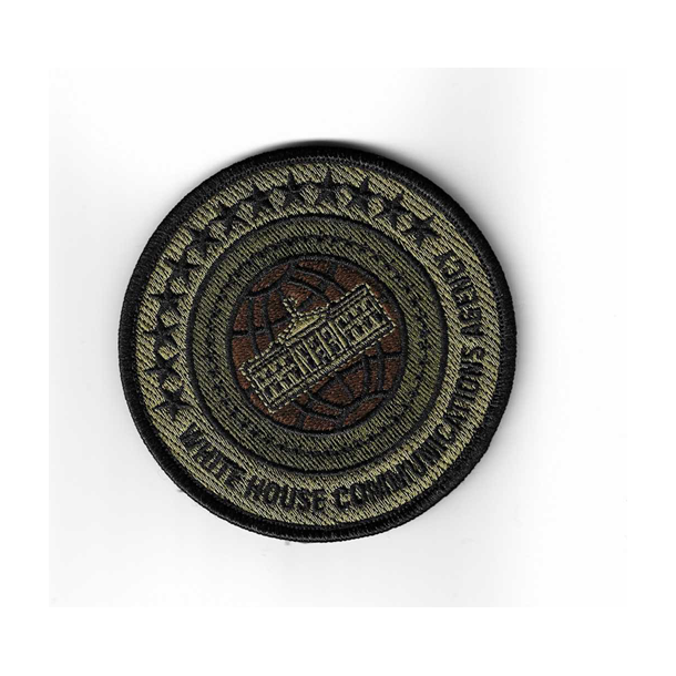 WHITE HOUSE COMMUNICATIONS AGENCY, badge velcro � 9 cm