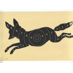 Skydeskiver, pap, r�v 33x20 cm