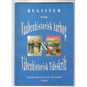 Register for Vaabenhistorisk Aarbog & Tidsskrift - Bind 1-43 / 1934-1998