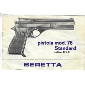 Beretta pistol model 76 Standard kal. 22 LR