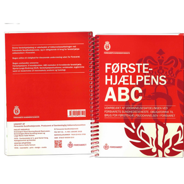 Forsvarets Sundhedstjeneste : F�rstehj�lpens ABC - 162 sider
