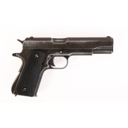 Colt 1911A1 kal. 45, brugt i bde 1. og 2. verdenskrig