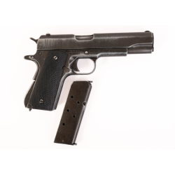 Colt 1911A1 kal. 45, brugt i bde 1. og 2. verdenskrig