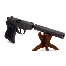 Walther PPK med lydd�mper
