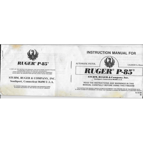 RUGER P-85