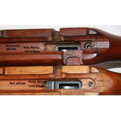 Stock, complete - f. old trigger