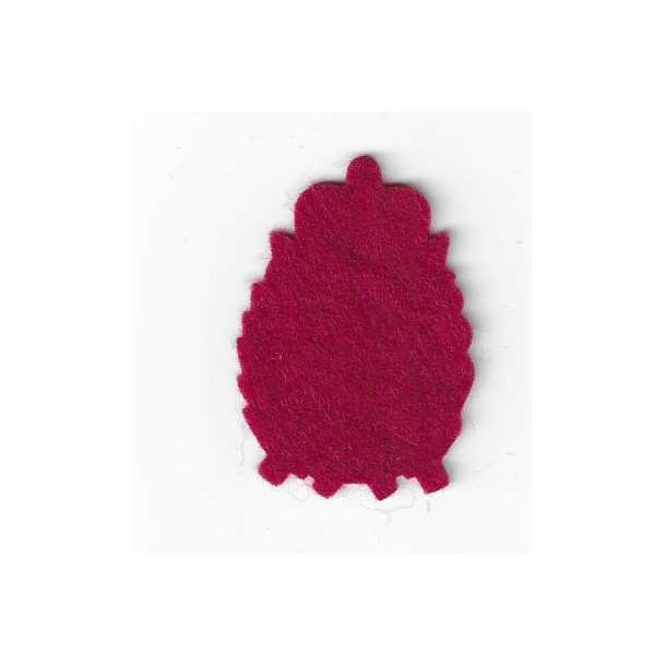 Filtunderlag f. Auditrkorps - karmosin rd