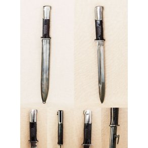 Tysk bajonet M/84-98 Replika