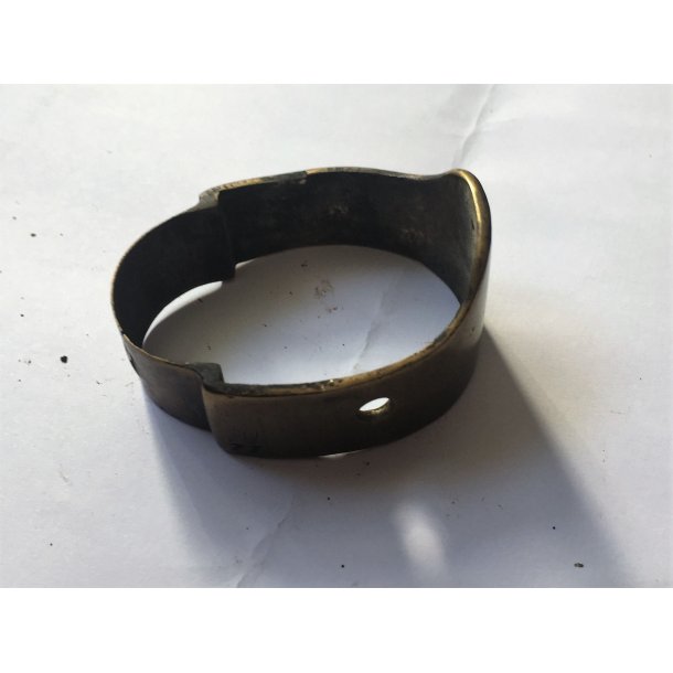 21 - Bagerste ring for pibe, messing