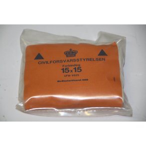 Forbinding 15 x 15 cm.