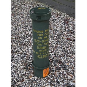 Stlbeholder f. drivladning til 155mm Haubitz