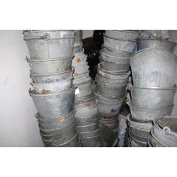 Zink spande, let brugte fra ''dengang''