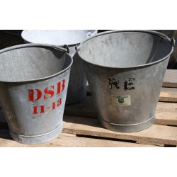 Zink spande, let brugte fra ''dengang''