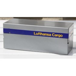 Lufthansa DC 10 - Cargo container - Senegal, Afrika