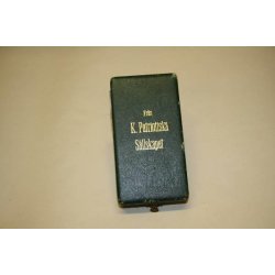 Schweden: Silbermedaille mit box - K.Patriotiska Sllskabet