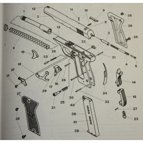 MAB model D pistol