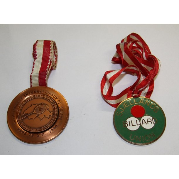 2 sportsmedaljer