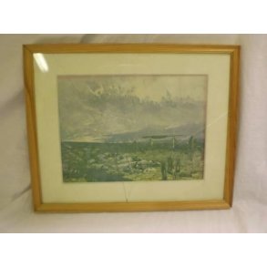 KOLORERET TRYK: Soldater i bivuak