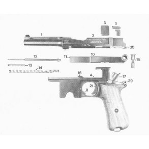 AE - Plan of Bergmann parts.