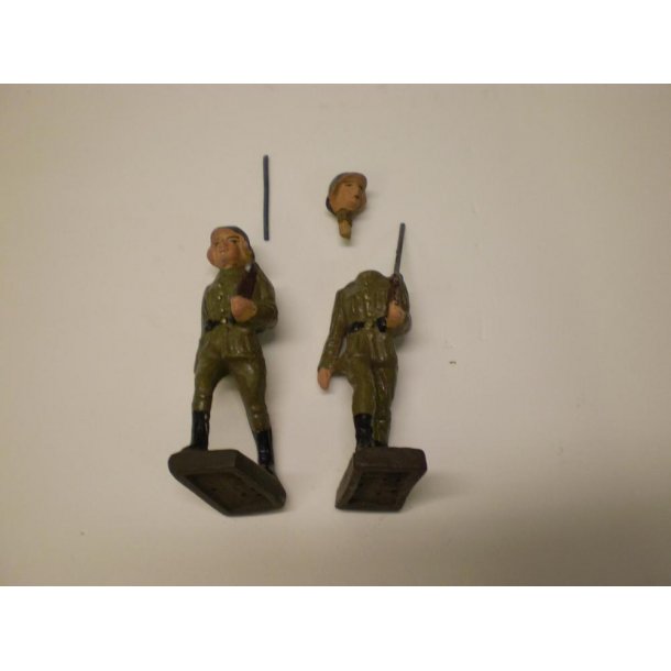 LINEOL soldater - 2 stk. defekte