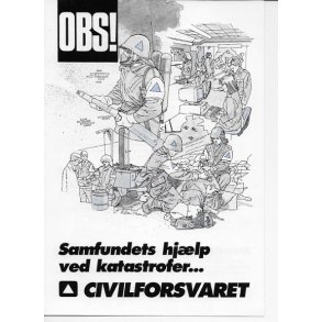 Civilforsvaret - Ældre brochure