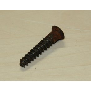 Screw for butt plate