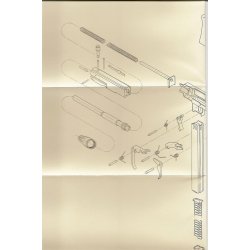 Madsen MP50 manual + drawing