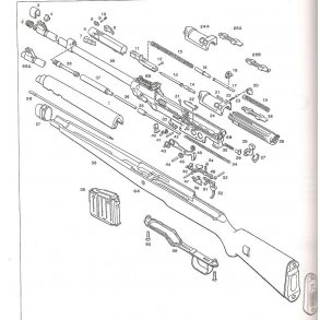 A1 - German Rifle G + K 43.