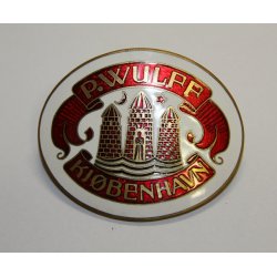 P. Wulff emaljem&aelig;rke