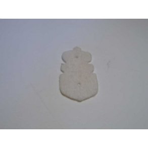 Filtunderlag - hvide.