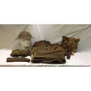 1.Verdenskrig : USA uniform f. Befalingsmand (8)